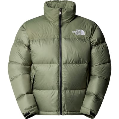 The North Face 96 Retro Nuptse Heren Pufferjack van Nylon – Bark Mist