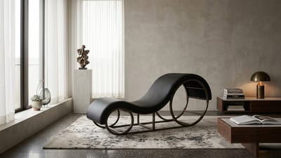 sex tantra kamasutra chair relax positie bank rood Vega leer