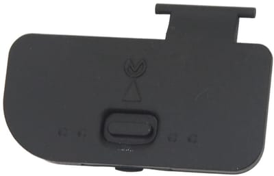 Allecto - Batterijklepje - Vervangend Batterijdeksel - Perfecte Compatibiliteit - Zwart - Camera Onderdelen - Geschikt voor Nikon D850 - Compact en...