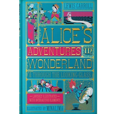 Alices Avonturen in Wonderland MinaLima Editie door Lewis Carroll Hardback Boek 9780062936615