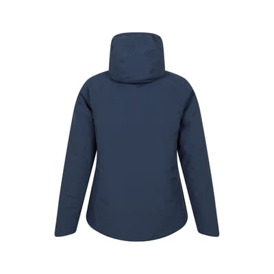 Mountain Warehouse Dames Mallory Korte Waterdichte Gevoerde Jas (Blauw)