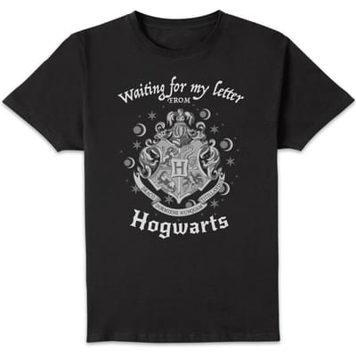 Harry Potter Waiting For My Letter T-shirt - Zwart - L