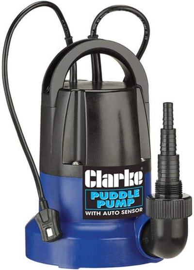 Automatische Dompelpomp voor Plassen en Ondiep Water - 250W