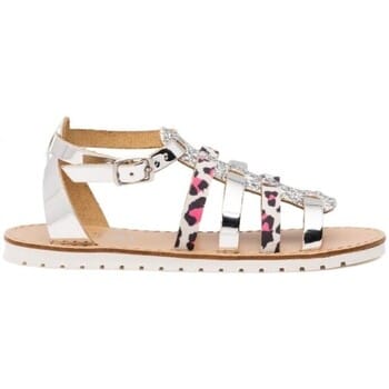 Platte sandalen Replay EASY LEOPARD JT360007S Plata