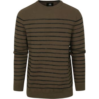 Sweaters Petrol Industries Trui Streep Donkergroen