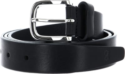 SADDLER Leren Riem Epping Belt W80 Black Zwart