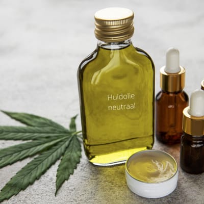 JustMartinus - CBD - Huidolie - 10% -  Neutraal - 50ml.