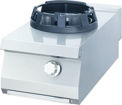 Premium Wok Brander - Ø 28,5 cm Pannenring - Enkel - 90 cm Diep - Gas