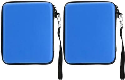 Draagbare EVA Hard Protective Opbergtas voor 2DS - Schokbestendig, Dubbele Rits, Inclusief Hangkoord - Set van 2, Beschikbaar in Meerdere Kleuren