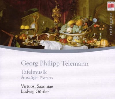 Ludwig Güttler & Virtuosi Saxoniae - Telemann: Tafelmusik : Auszuge Extracts (CD)
