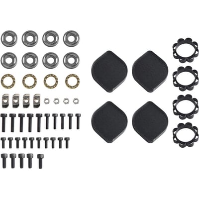 Omnidirectionele Zelfuitlijnende Anti-vibratievoet Sterke Schokabsorptie 3D-printeraccessoirevoet gray