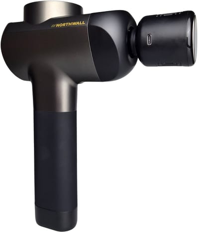 Northwall G1 Gold Series - Massage Gun - Gold Series - Professioneel - Massage Apparaat - Warmte-Koude massagekop - Massage Pistool Inclusief Koffer - 6 Opzetstukken