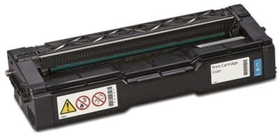 Toner geschikt voor Ricoh SPC250E (407542) | 1x Cyaan geschikt voor Ricoh Aficio SP C250 - C250dn - C250e - C250sf - C250SFW - C260DNW - C250SFNW - C261DNW - C261SFNW