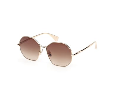 Maxmara MM0168 Shiny pale gold 57/14/140 WOMAN Zonnebrillen