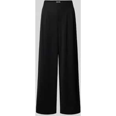 wide leg broek met elastische band model 'CHRISTINA'