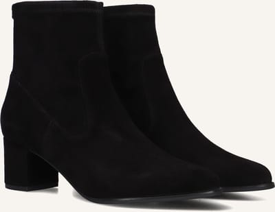 Peter Kaiser 75320 Enkellaarsjes Dames - Zwart - Maat 40