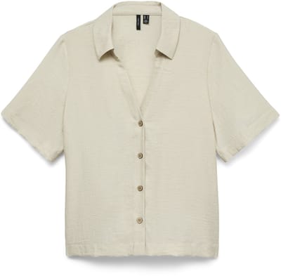 VERO MODA - VMHEAVEN SS SHIRT WVN GA - Dames - Blouses