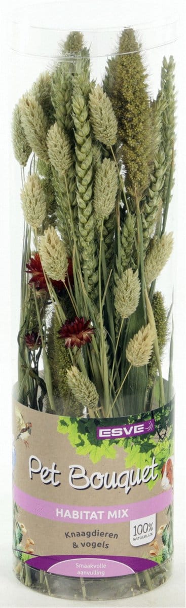 Esve Pet Bouquet Koker Habitat - Knaagdiersnack - 200 g