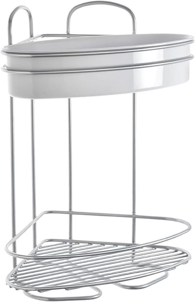 Hoekplank met 2 Niveaus - Ideaal voor Keuken en Thuis