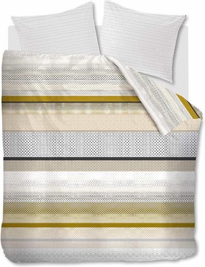 Beddinghouse Liva Dekbedovertrek - Eenpersoons - 140x200/220 cm - Yellow