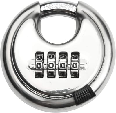 Weerbestendig Cijferslot met 4 Cijfers - Hangslot voor Schuur en Hekken - 10 mm Beugeldikte