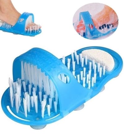 Voeten Scrubber - Voetmassage - Massage Slipper - Voetscrub - Douche Scrub - Voet Schoonmaken - Borstel - Badkamer - Feet Wash Shower