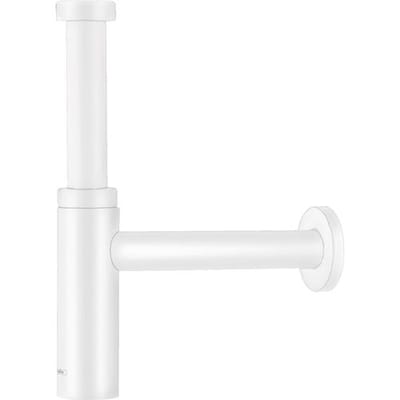 Hansgrohe Flowstar Universeel S Premium designbekersifon 5/4 met muurbuis - met rozet - mat wit