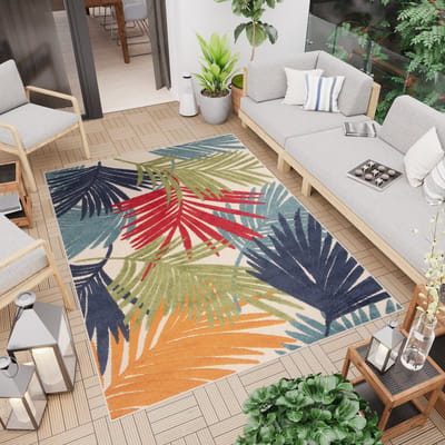 Tapiso Patio Tuintapijt Buiten Buitenkleed Outdoor Modern Maat- 80x150
