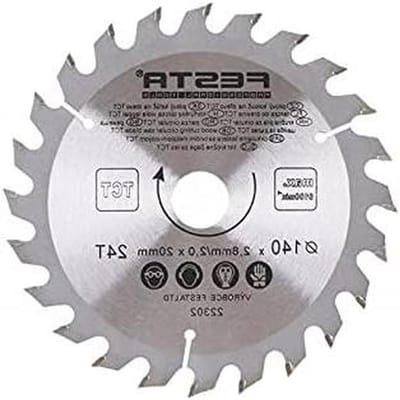 Cirkelzaagblad Hout - Zaagblad TCT - Precisie Zagen - 24 Tanden - 140 mm - null