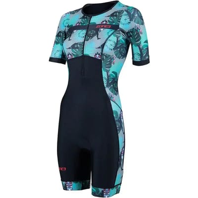 Korte driefunctie jumpsuit voor dames Zone3 Activate+