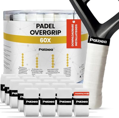 Set van 3/6/12/22/60 Anti-slip Padel Overgrips - Hoge Zweetabsorptie