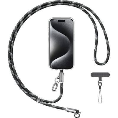 Usams Lanyard Met Kabel 30W Usb-C Naar Lightning 1,2M Voor Apple Iphones