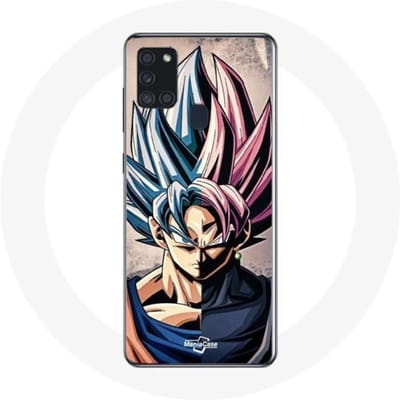 Samsung Galaxy A21S Hoesje Manga Anime Dragon Ball Veelkleurig