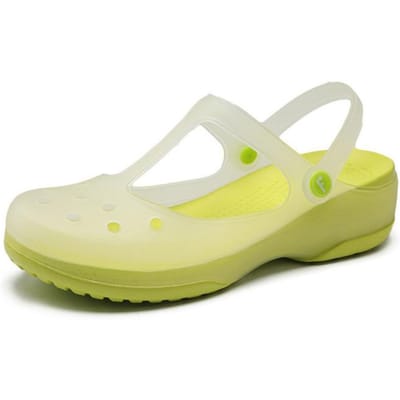 Dames Muiltjes Klompen Strand Ademende Slippers Damessandalen Jelly Schoenen Leuke Tuinschoenen Klomp Voor Meisjes 40 groen