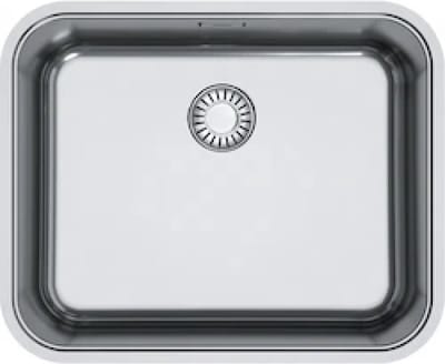 Franke Smart SRX 210-250 T design spoelbak met 3 1/2" Turbo [integraal] afvoerplug