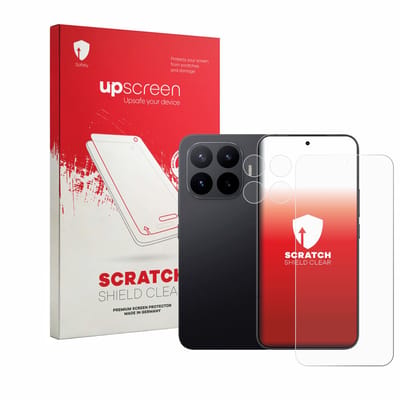 upscreen - Screenprotector voor Xiaomi 17T Pro (Voor+Camera) - Folie Beschermfolie transparant