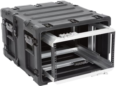 SKB - 3RR Series - 6U Verwijderbare Shock Rack - Zwart - 20-inch diep
