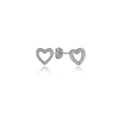 Sierlijke Mini Hartjes Oorknop Zilveren (925 sterling) Oorbel Trendy Minimalistisch Zilveren Oorknop Meisje | Cadeau Voor Vrouw