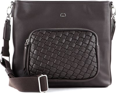 GERRY WEBER Schoudertas Wave Shoulder Bag LVZ Dark Brown Bruine