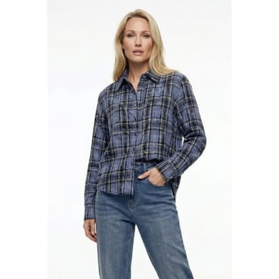 MAICAZZ Vaudin blouse blue check