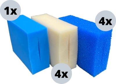OJ Biotec (Biosmart) 10.1 Series geschikt voor Oase - Totaalset - OJ filtermateriaal