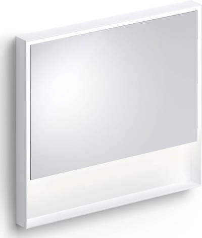 Clou Look at Me spiegel, 90cm, LED-verlichting, IP44, mat wit