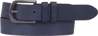 Petrol Industries Riem Jongens - Broekriem - Verstelbaar - Leer - Blauw - 65 cm