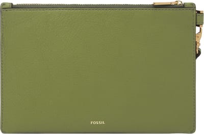 FOSSIL Polstas Utensil zak Wristlet Tarragon Olijfgroen