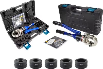 Krimptang Hydraulisch GMT 16-32 + M-PRESS BONFIX / KELOX / WAVIN / VSH / UPONOR / HENCO PEX & Koper press | Meerlagen buis | pex | meerlagenbuis | Perstang | pers tang