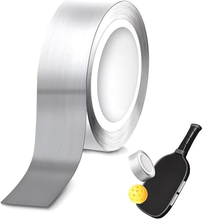 Zelfklevende Golf Lood Tape, Hoge Dichtheid, Ideaal voor Sportuitrusting zoals Tennisrackets, Pickleball en Badminton Peddels, 10.7 x 1.2 cm, 30 g