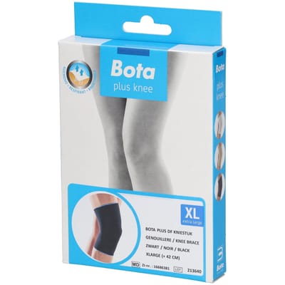Bota Plus Knie Zwart Extra Large 1 Verband(en)