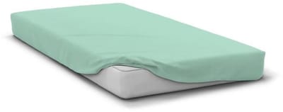 Hoeslaken - HOME LINGE PASSION - HP72109 - 82 g microvezel - 180 x 200 cm - 30 cm diepe zak - Aquagroen