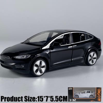 1:32 Model X Awd Middelgrote Luxe SUV Legering Metaal Diecast Modelauto Huisdecoratie En Trendy Bureauornamenten Vakantiegeschenk