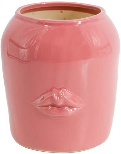 HomeBound by KY | Aardewerk vaas Kiss | vaas | 19x19x22,5cm